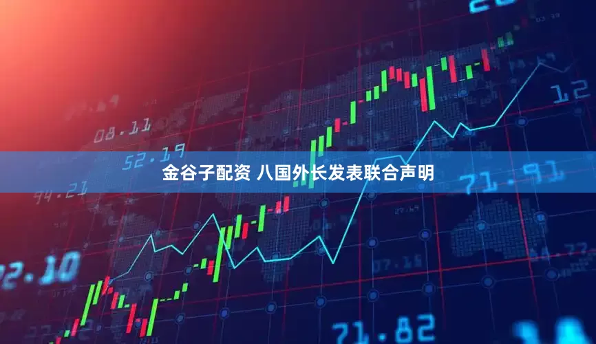 金谷子配资 八国外长发表联合声明